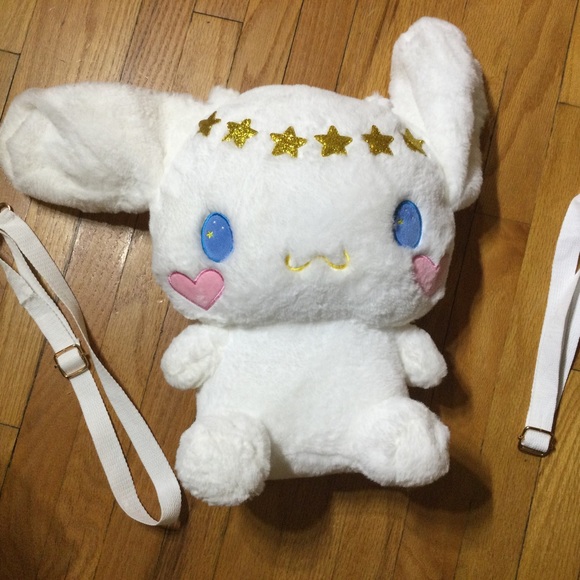 Handbags - Cinnamoroll * 🐰 Bunny Backpack PlushieHuositi  Anime Plush Backpack
